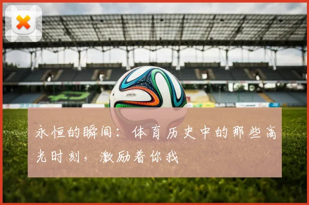 永恒的瞬间：体育历史中的那些高光时刻，激励着你我